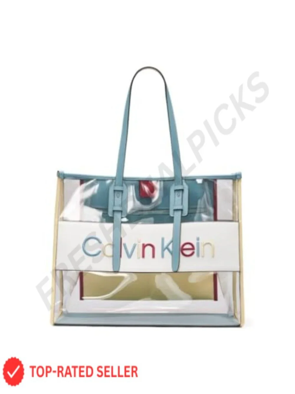 Vegan Leather Extra Large Tote with Pockets